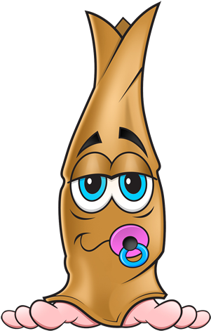 Baby-roach Is The Youngest Child Of Mr - Pentasomy X (300x670), Png Download