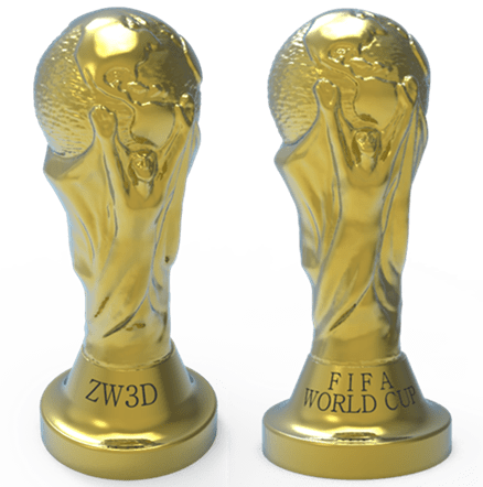 Though The 2018 World Cup Was Over, Our Passion For - Fifa World Cup Trophy (438x442), Png Download