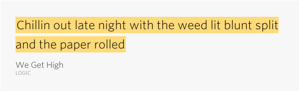 The Gallery For > Rolled Blunt Lit - Lyrics (600x315), Png Download