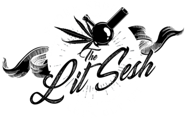 The Lit Sesh Banner Black And White - Lippen So Rot Wie Blut [book] (410x305), Png Download