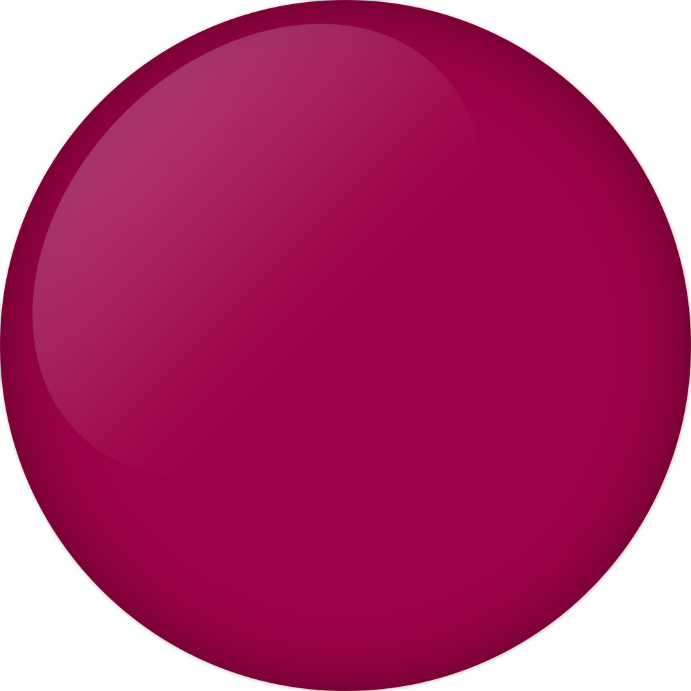 Floral Flirtation G206 Gel Nail Polish - Circle (1000x1000), Png Download