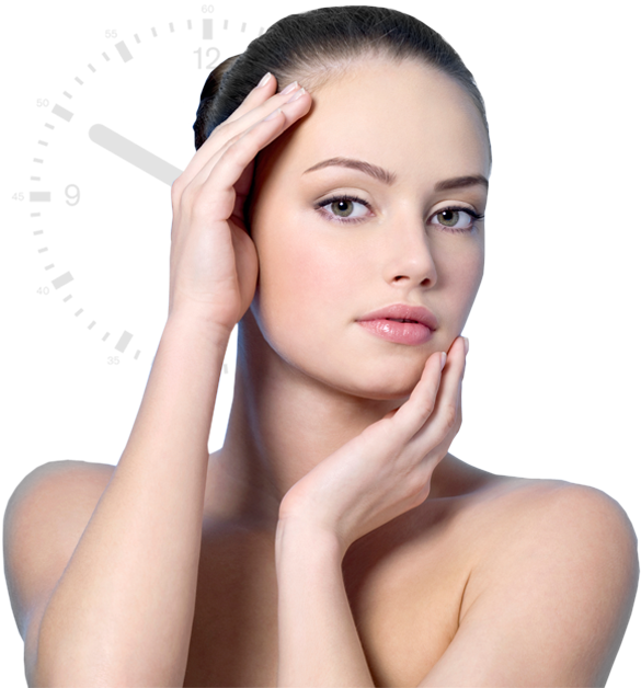 Beauty Salon In Delhi - Beauty Parlour Facial Png (592x629), Png Download