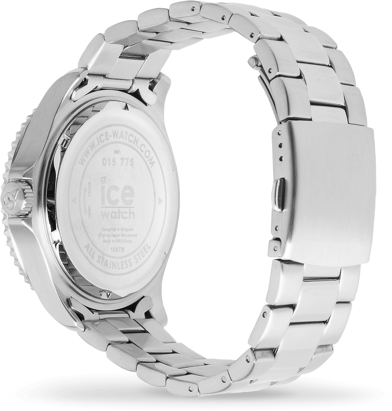 Ice Steel - Marine Silver - Ice Watch (1500x1500), Png Download