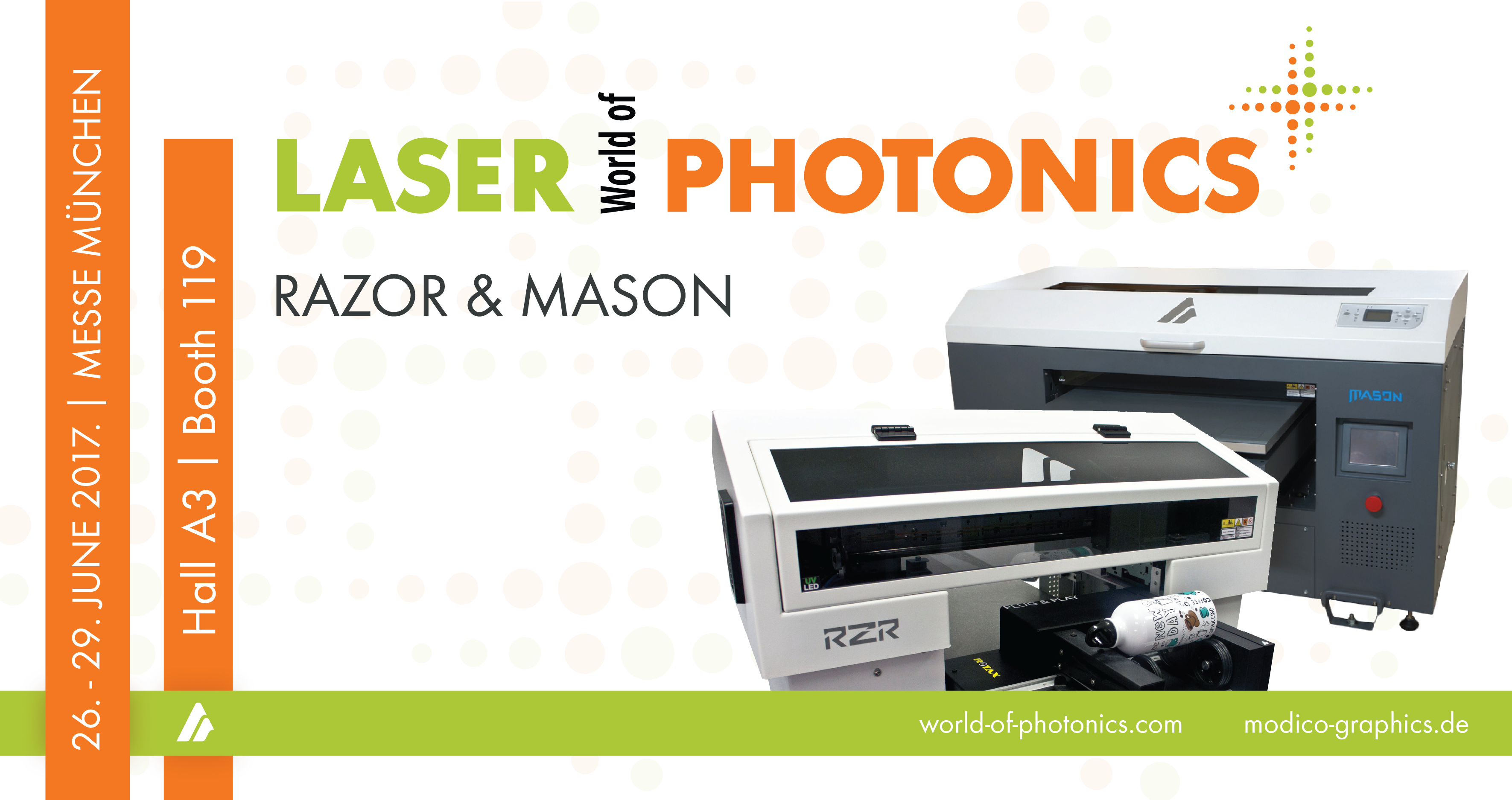 Baner Za Azonprinter 01 - Laser World Of Photonics (3542x1875), Png Download