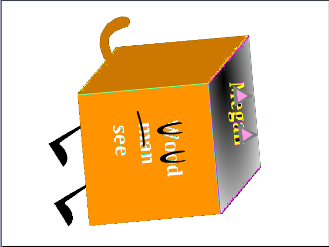 Sleeping Megan Cat Assets T - Cat (674x507), Png Download