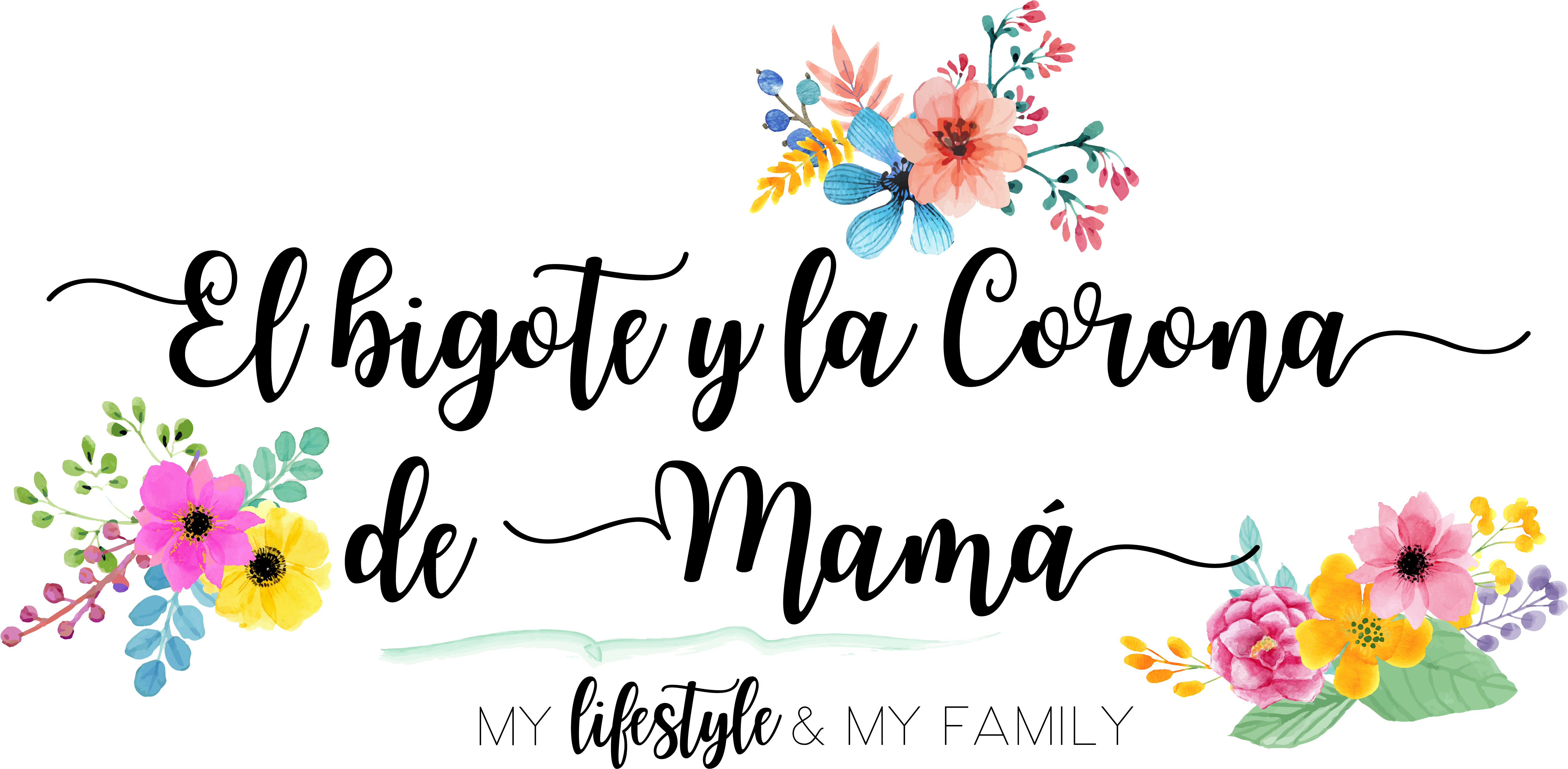 El Bigote Y La Corona De Mamá - Mama Dia Del Padre (5334x2625), Png Download