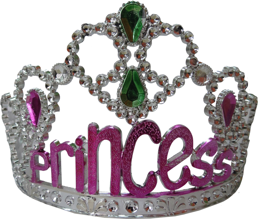 Imágenes Zoom - Plastic Princess Tiara (1200x1109), Png Download