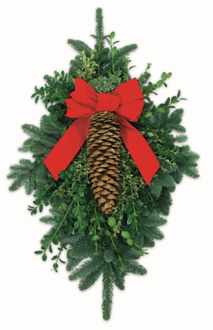 Deluxe Swag For Christmas & Holidays - Christmas Ornament (480x480), Png Download