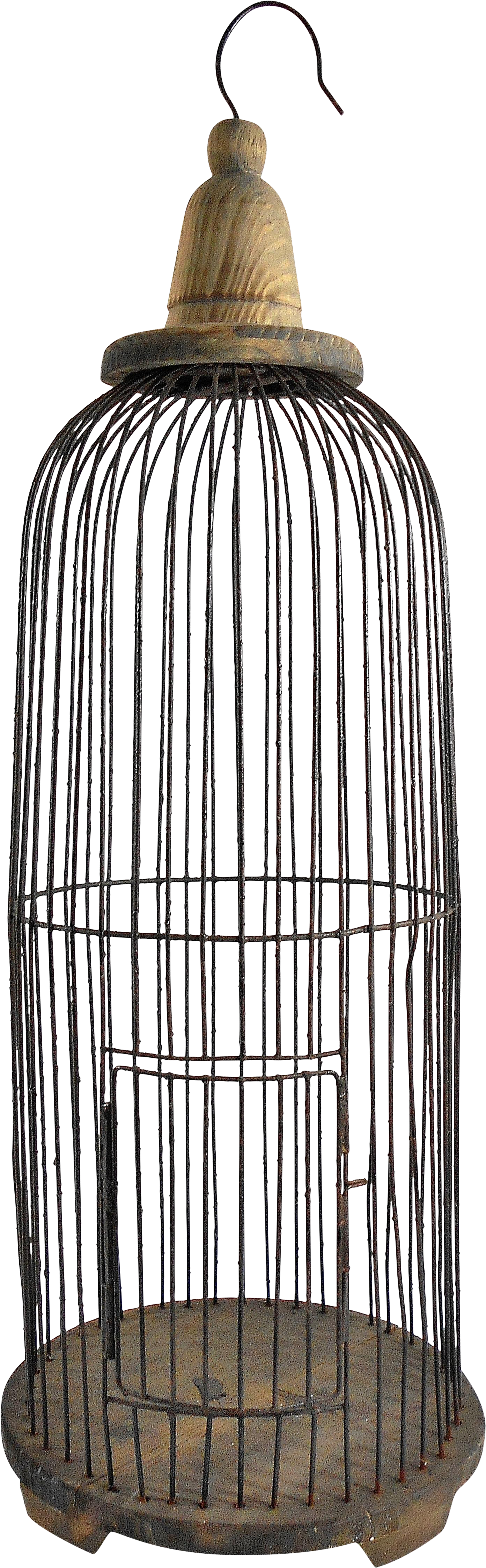 Decorative Round Wire Hanging Birdcage - Electrical Wiring (3171x4929), Png Download