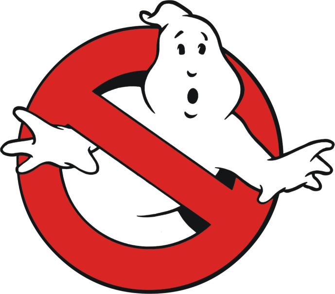Ten Musicians' Ghosts That Still Stalk The Earth - Ghost Buster Logo (689x605), Png Download