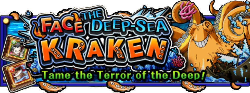 Face The Deep-sea Kraken Banner - Illustration (974x361), Png Download