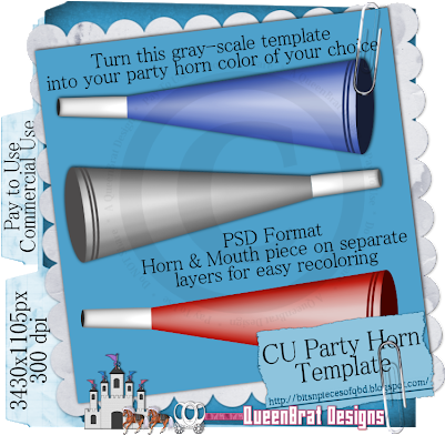 Party Horn Png Check Out My Store To Purchase All Full - Party Horn (400x400), Png Download