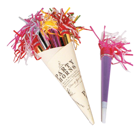 Party Horns (480x455), Png Download