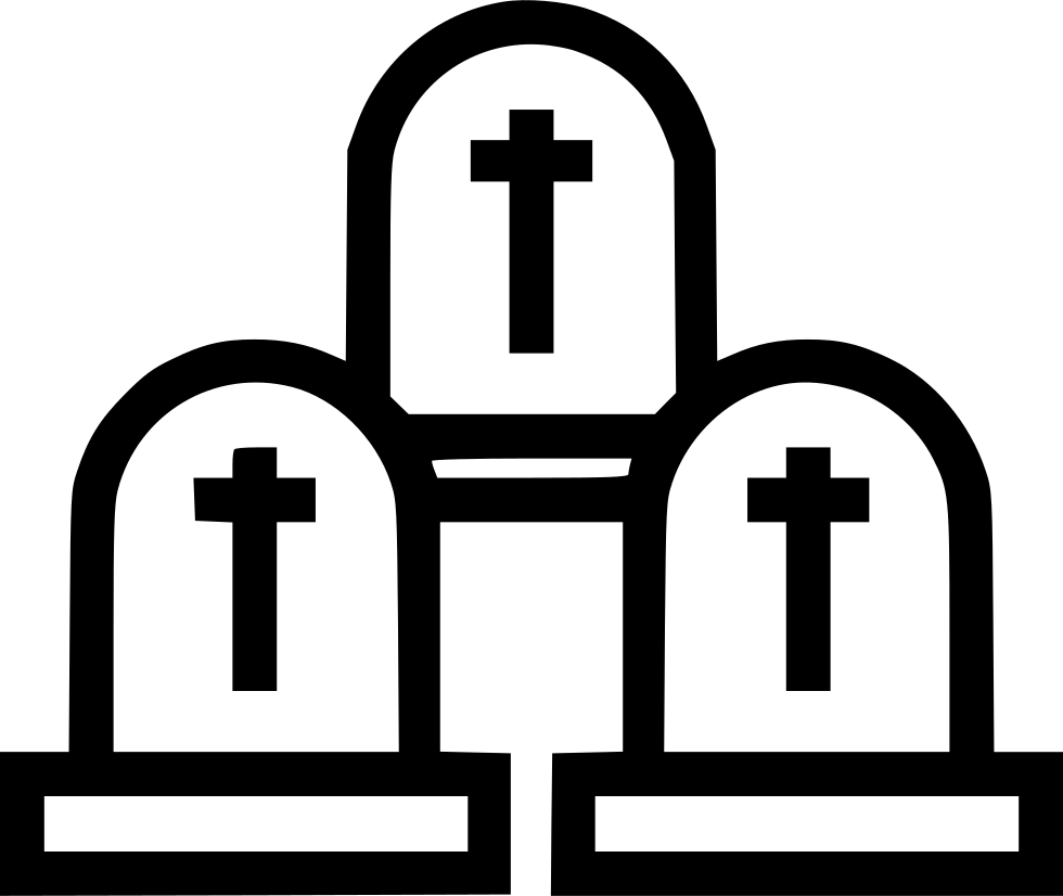 Graveyard Comments - Icone Cemiterio (980x826), Png Download
