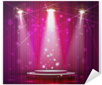 Three Four Purple Stage Photography Background Computer-printed (400x400), Png Download