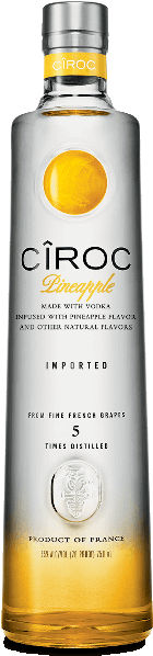 Ciroc Red Berry Png - Pineapple Ciroc Bottle (600x600), Png Download