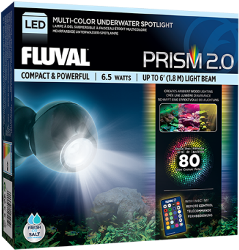 Able To Mount Anywhere Under Glass, The 2nd Generation - Fluval A3975 Prism Led Spot Light (400x400), Png Download