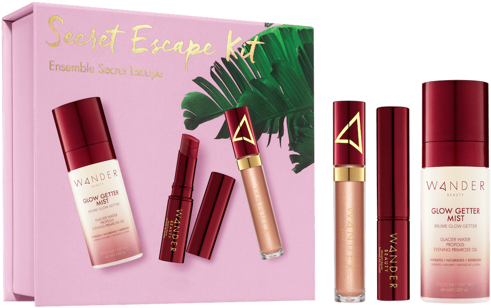 Exquisite Eye Liquid Shadow In Champagne Provides Crease - Wander Beauty Secret Escape Kit (1152x879), Png Download