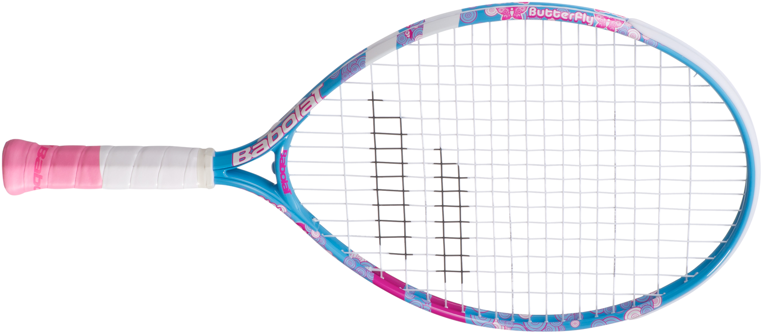 Free Png Tennis Racket Png Images Transparent - Babolat B'fly 21 Junior Tennis Racket (851x391), Png Download