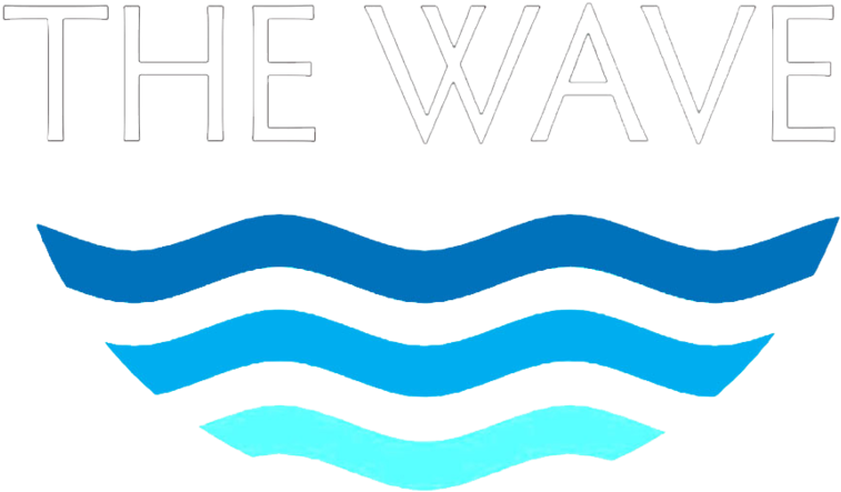 Wave White Letters - 2018 (1000x994), Png Download