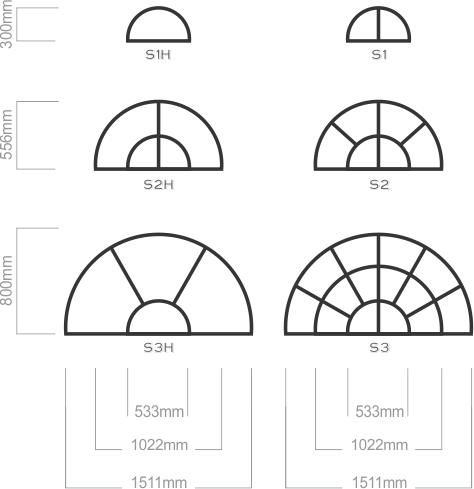 Semi-circular Fixed Fanlights - Fanlight (474x489), Png Download