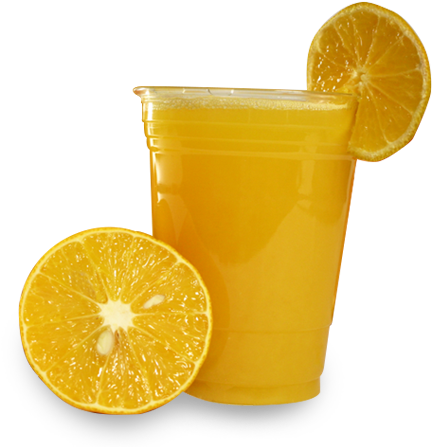 Jugos Frescos - Orange Drink (800x450), Png Download
