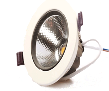 Spotlight Recessed Mounted - Spotlight (500x500), Png Download