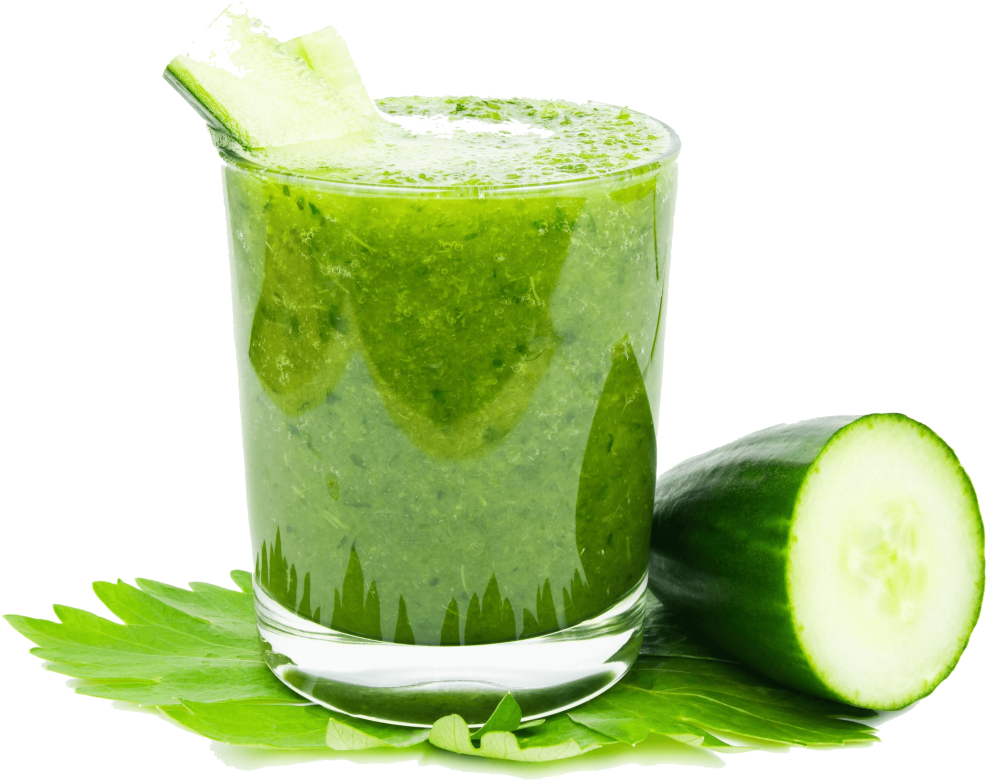 Vaso Con Jugo De Pepino - Cucumber Smoothie (1024x862), Png Download