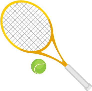 Tennis-racket - Hand Holding Tennis Racket (400x400), Png Download