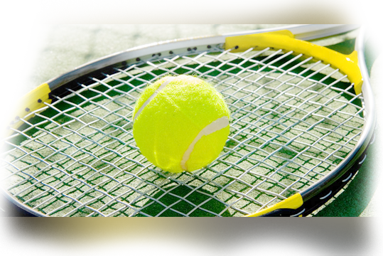 Stunning 3d Graphics - Tennis Racquet Png 3d (539x360), Png Download