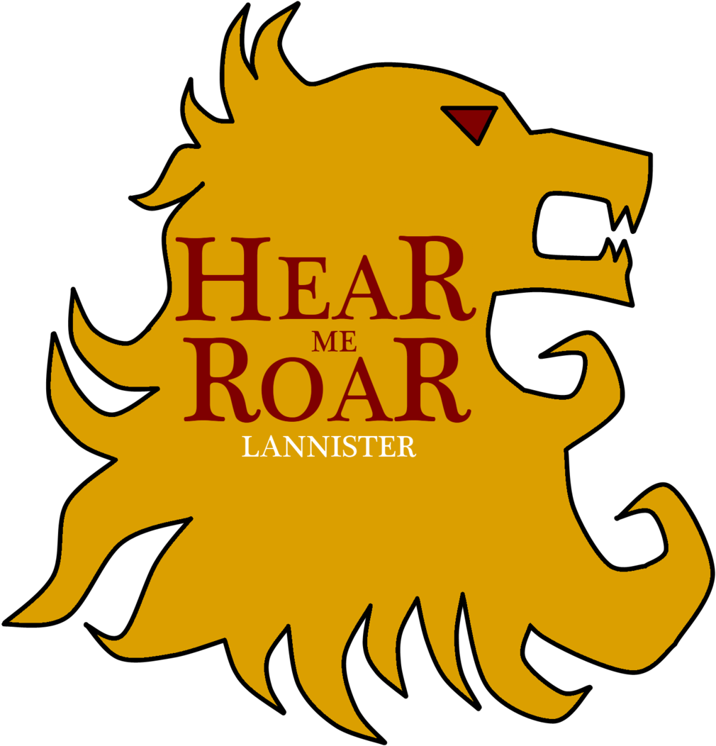 House Lannister Png Transparent Image - Game Of Thrones Lannister Png (1024x1058), Png Download