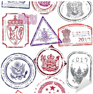 Free Passport Stamps Png - Stamps (400x400), Png Download