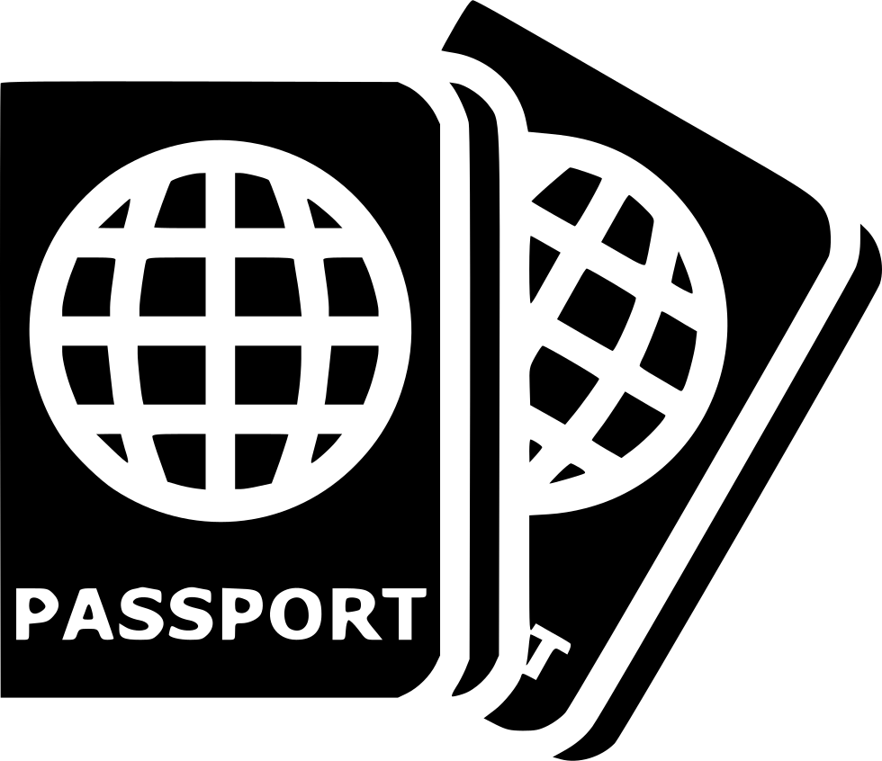 Luggage Passport Travel Visa Identity Tourism Document - Travel Visa Logo Png (980x846), Png Download