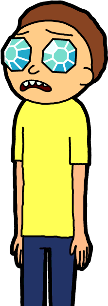Pm-097 - Morty Pocket Mortys (300x650), Png Download