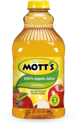 Jugos - 64 Oz Apple Juice (314x437), Png Download