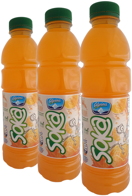 Combo Jugo Soka Mandarina X3 - .com (524x700), Png Download
