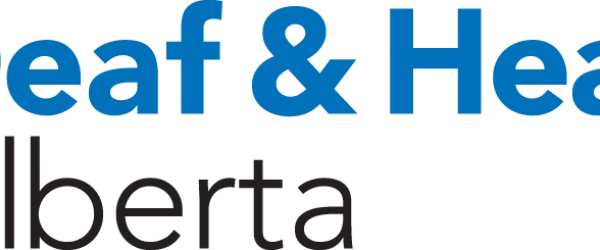 Deaf And Hear Alberta - Graphic Design (600x250), Png Download