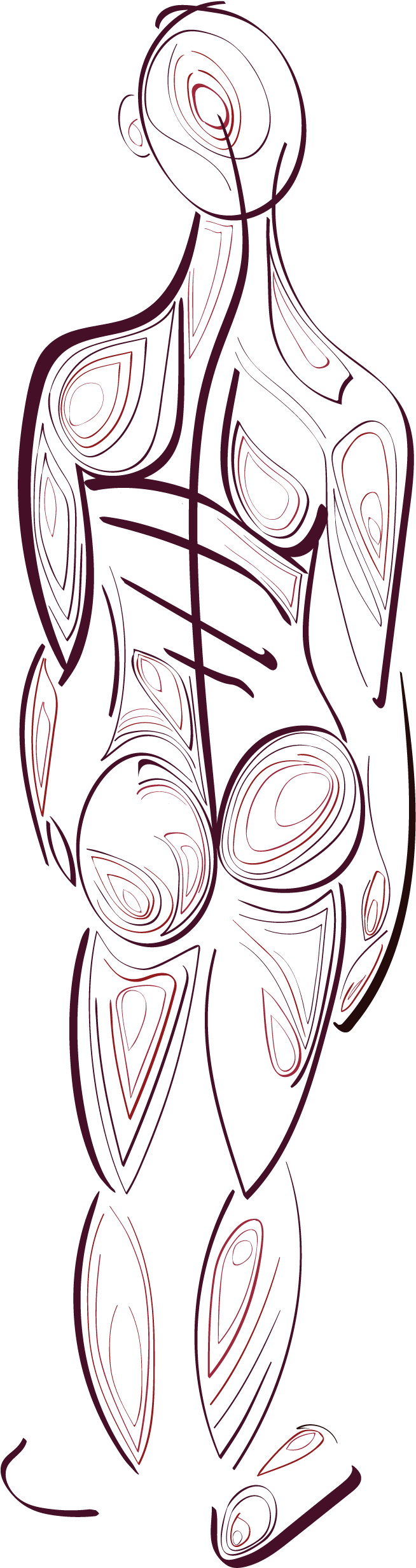 Lc Man - Muscle Memory (1000x2500), Png Download