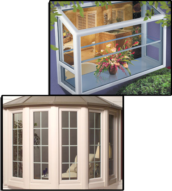 Bay Garden Window (571x632), Png Download