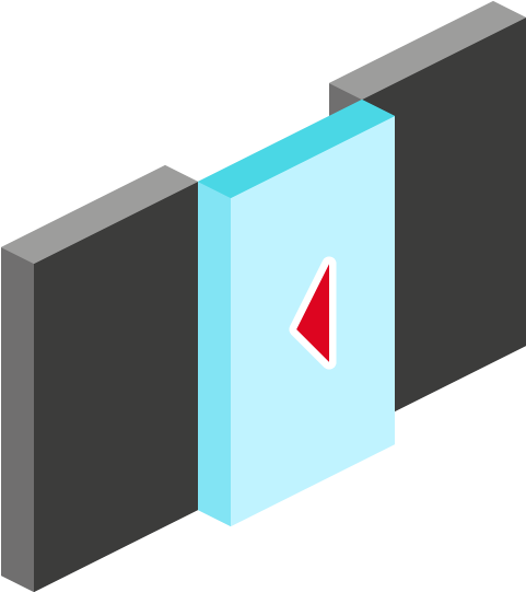 Image Of Single Glass Sliding Doors Icon - Sliding Door Icon (600x600), Png Download