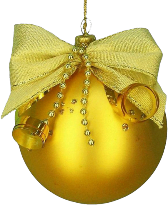 Gif Noel Page - Boule De Noel Dore (600x712), Png Download