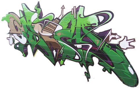Graffiti Texture Png - Wall Texture Png Graffiti (500x314), Png Download