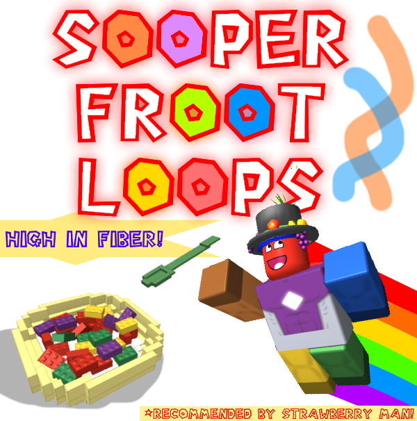 Sooperfrootloops - Portable Network Graphics (600x606), Png Download