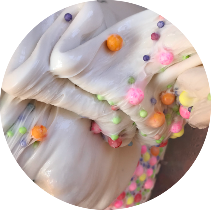 Fruit Loops Slime - Cake (700x696), Png Download