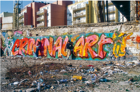 On The Surface, The Idea That A Person's Name Spray - Histoire Du Graffiti (669x300), Png Download
