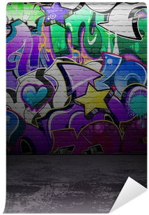 Graffiti Wall Urban Street Art Painting Wall Mural - Calle Urbana (400x400), Png Download