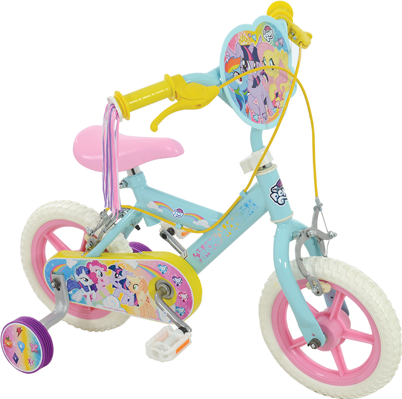 My Little Pony 12 Inch Bike (900x820), Png Download