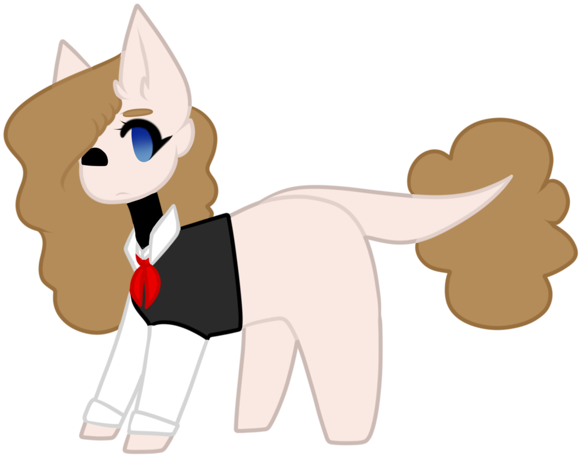 M-miamo, Clothes, Earth Pony, Female, Mare, Necktie, - Cartoon (1280x1021), Png Download