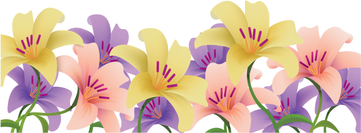 Lilies Add Long-lasting Color And Fragrance To Flower - Easter (800x397), Png Download