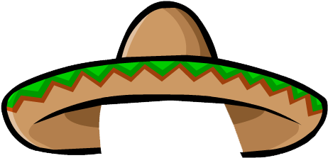 Sombrero Png (483x249), Png Download